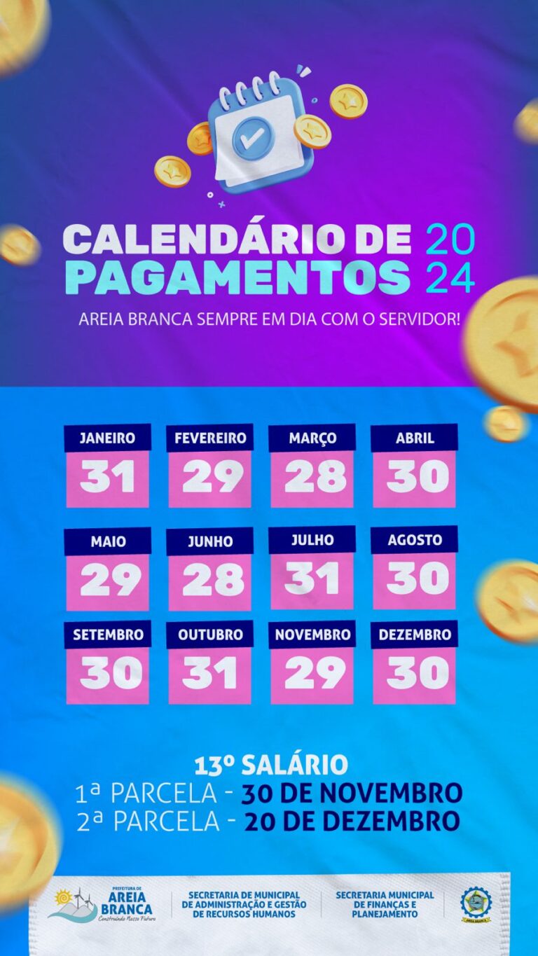 Calendário de Pagamento